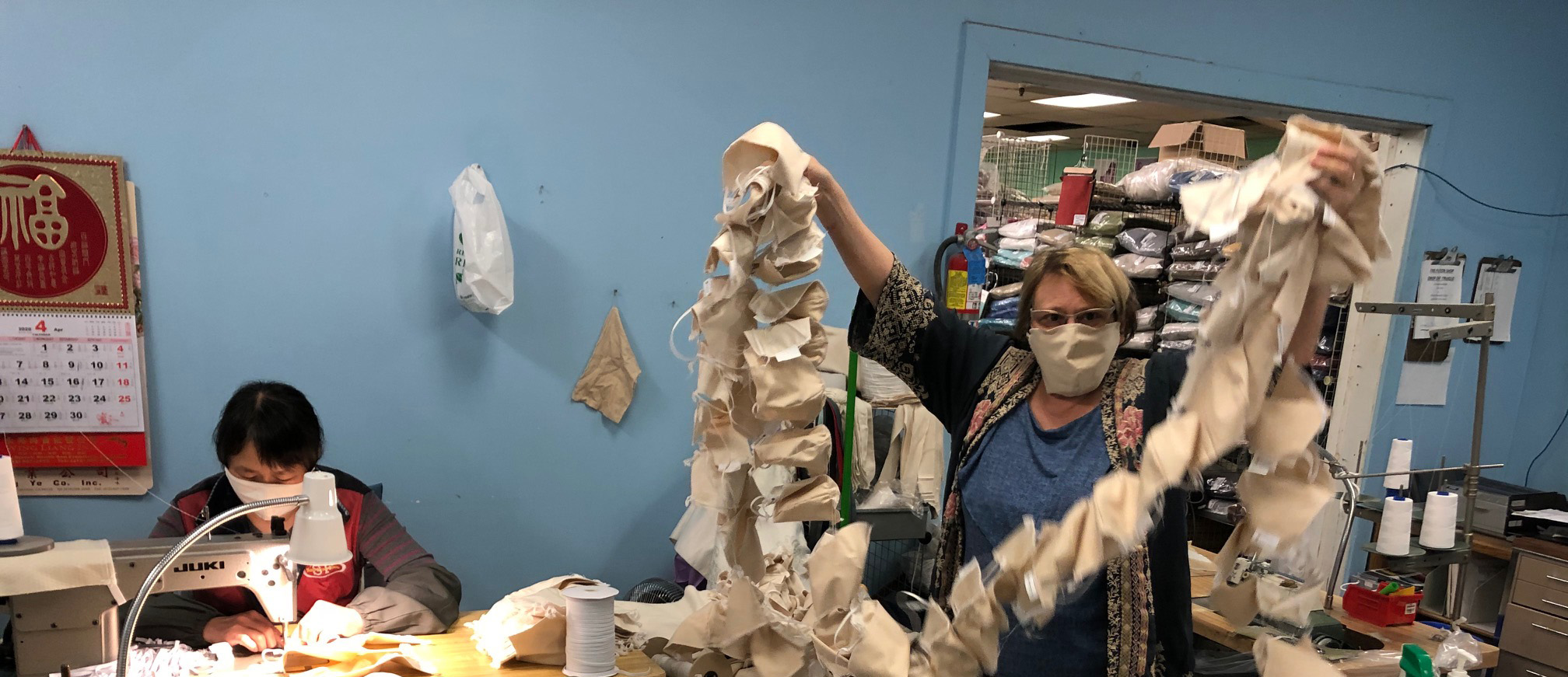 Coping with Covid-19: Futon maker shifts SF factory production to masks; and she's 'frankly overwhelmed'