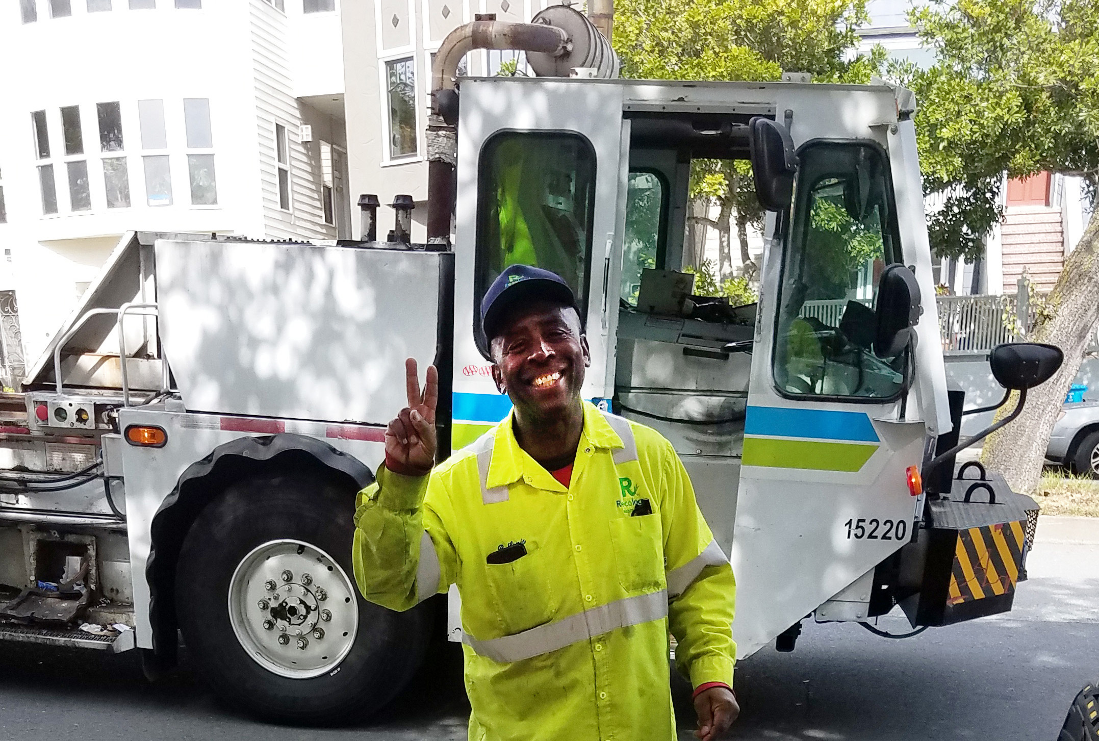 Recology driver not ready to recycle his customers, though he's eligible for retirement