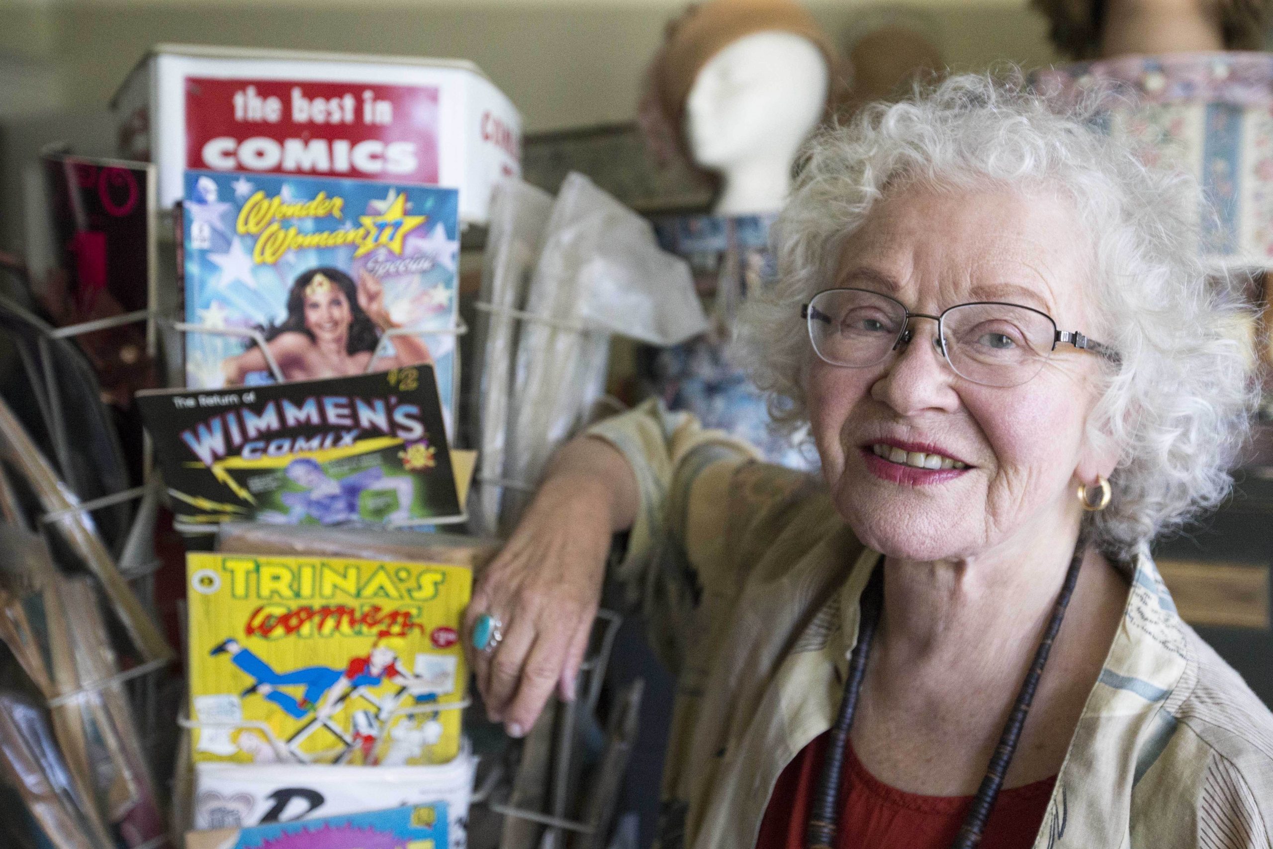 'I'll show them:' After a career challenging sexism, pioneer and icon of underground comix for 'wimmin' fends off  ageism