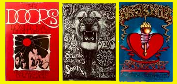 Picture of rock posters