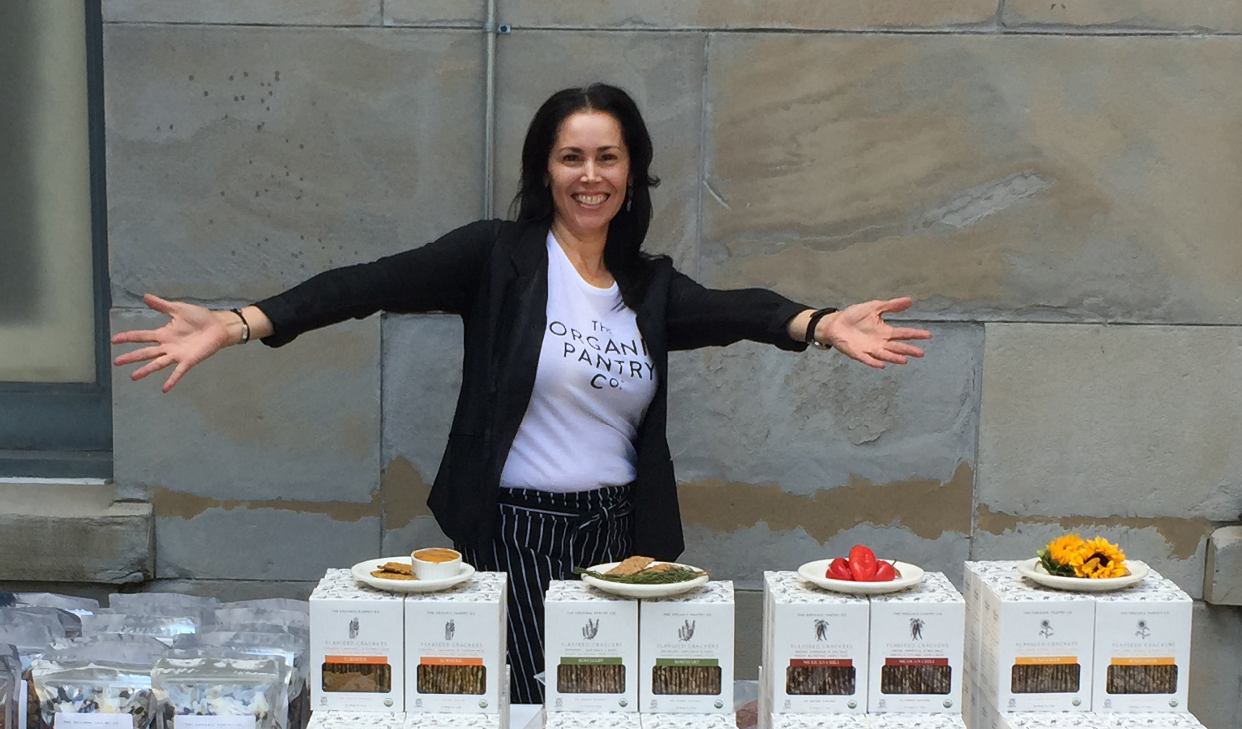 Former Gap exec aims to democratize organic food, starting with her line of granola and crackers test