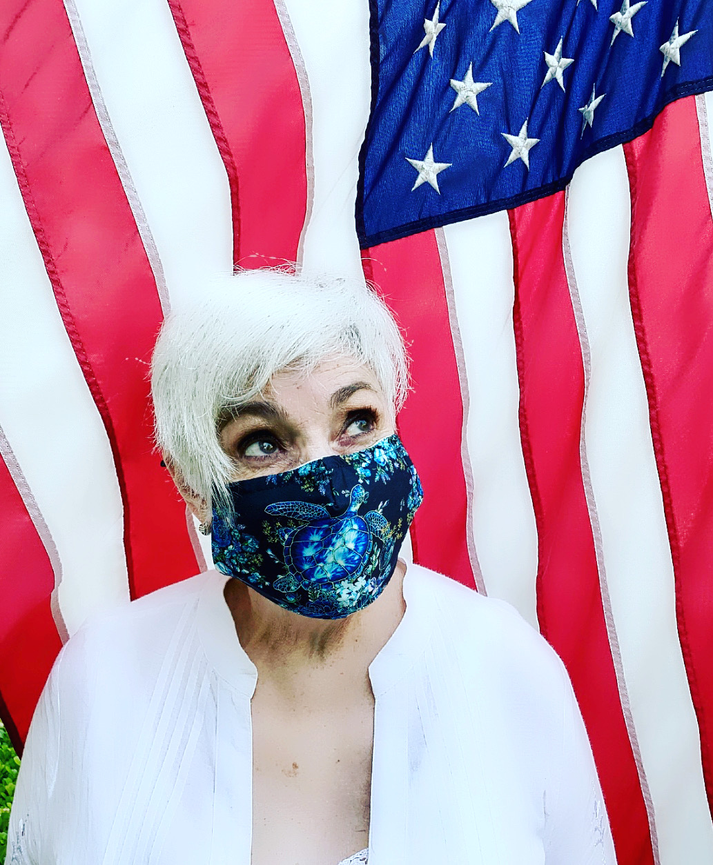 Lorraine Tuschen: a chance meeting of reds, whites and blues