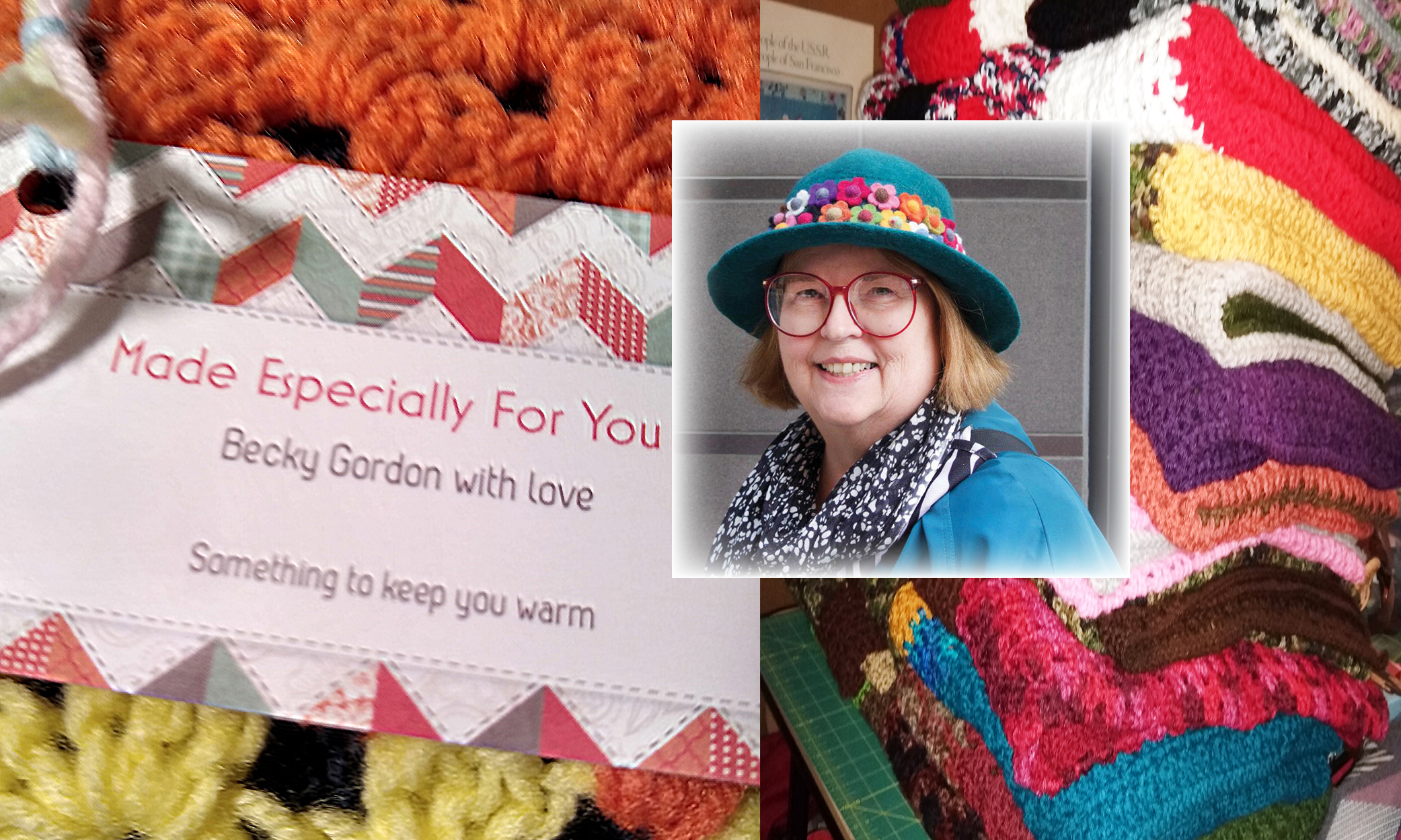 Crocheting and quilting – a bounteous habit that buoys the crafter, as well as babies, the homeless, veterans and friends
