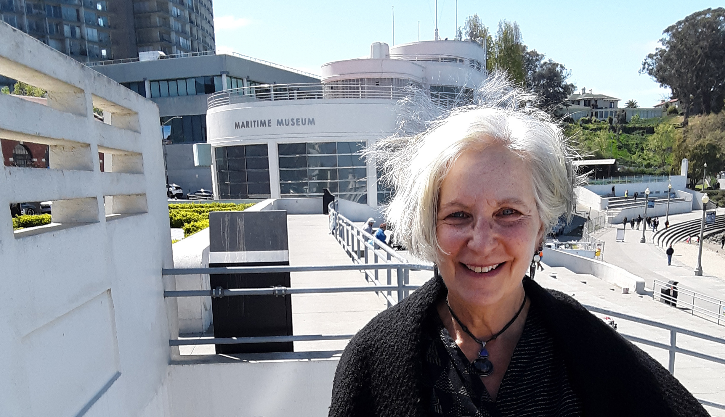 At ease with older people, she found a career in senior center management; now she's a senior and walking the talk