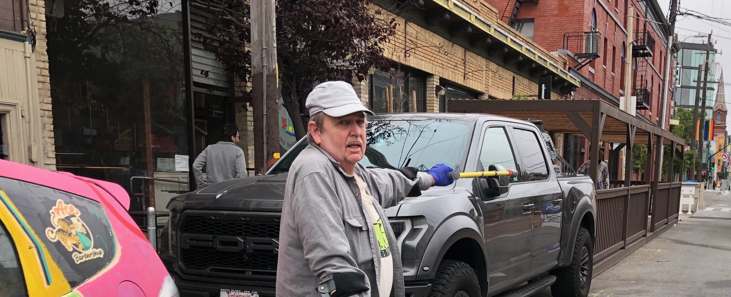 Parklets are the latest focus of veteran San Francisco transit activist, who highlights barriers to seniors and those with disabilities