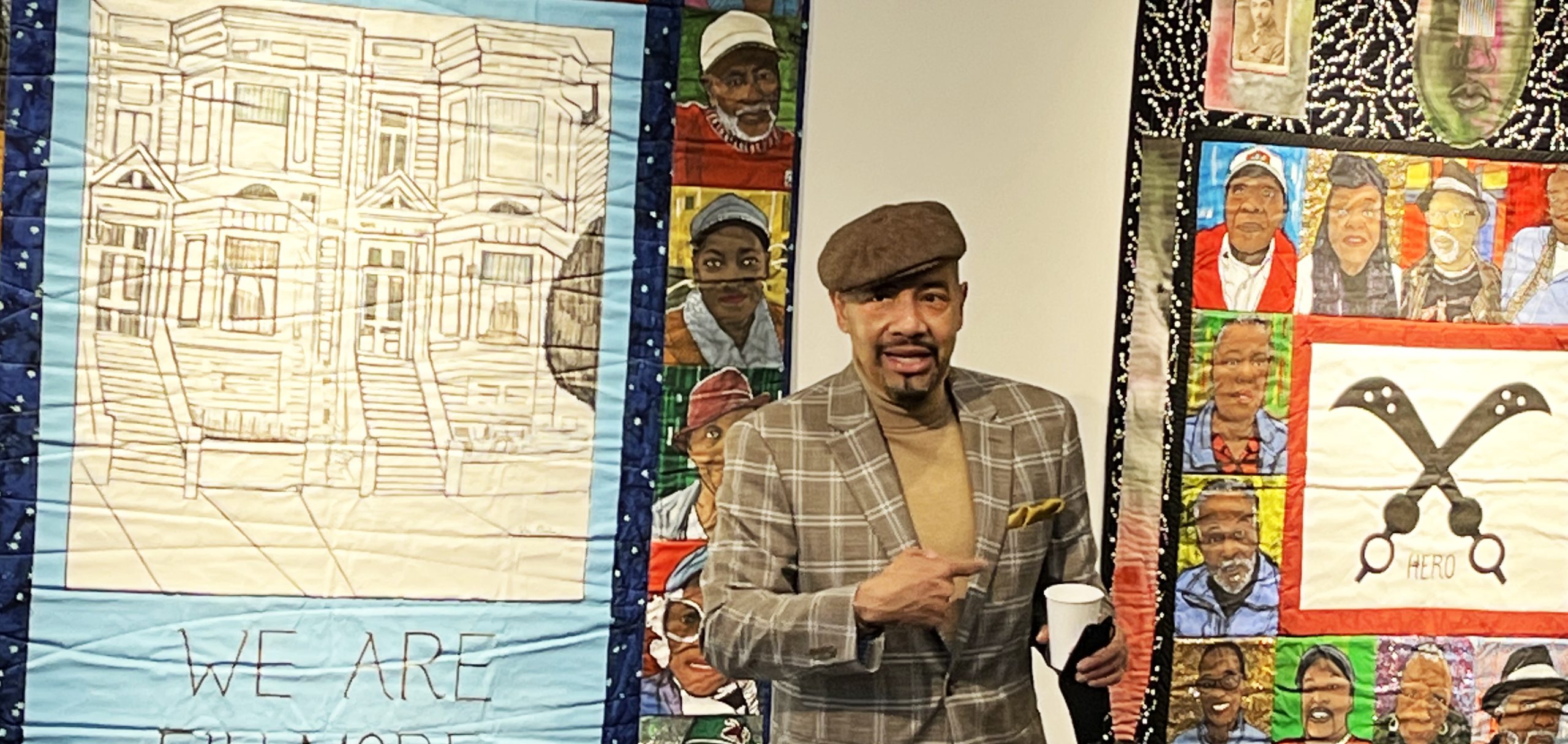 Bayview seniors and youth work and learn together in award-winning program led by artist whose quilts feature city’s Black residents.