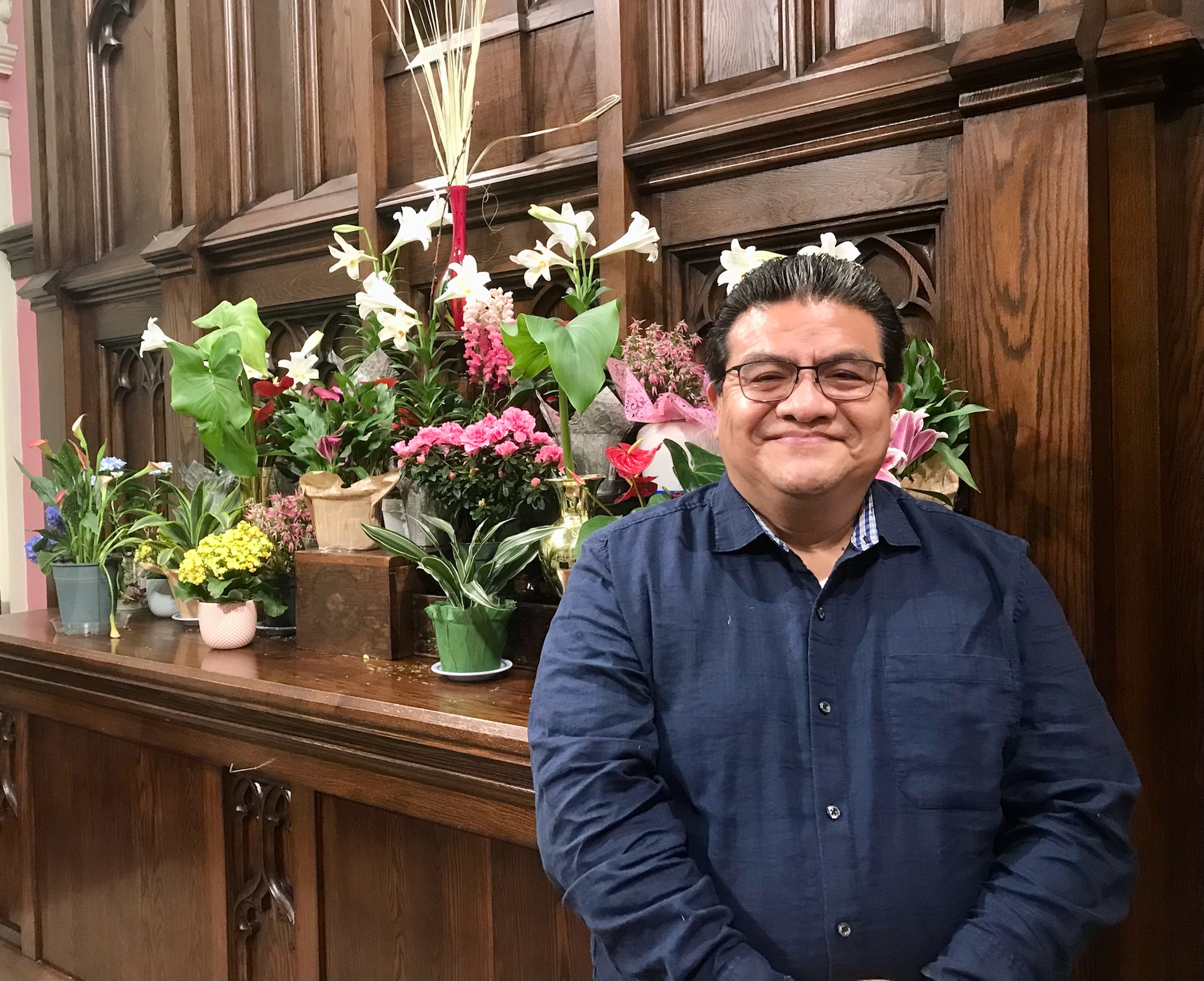 Threats in Guatemala spark activist's journey to a new land and language; after homelessness and despair, he finds resurrection in helping others like himself
