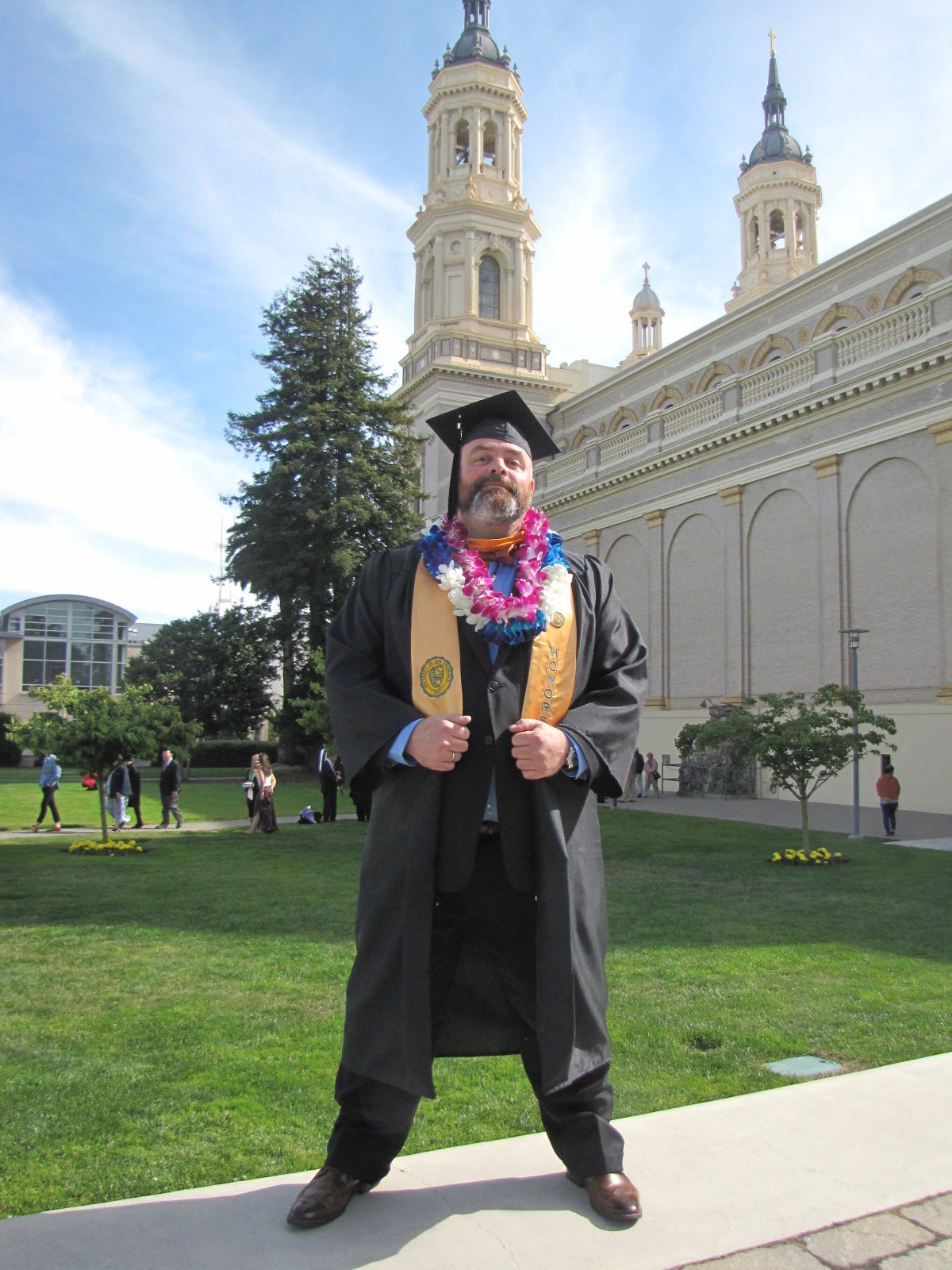 When life bounced waiter who had just embarked on a new career in nursing, his 'titanium heart' pulled him through