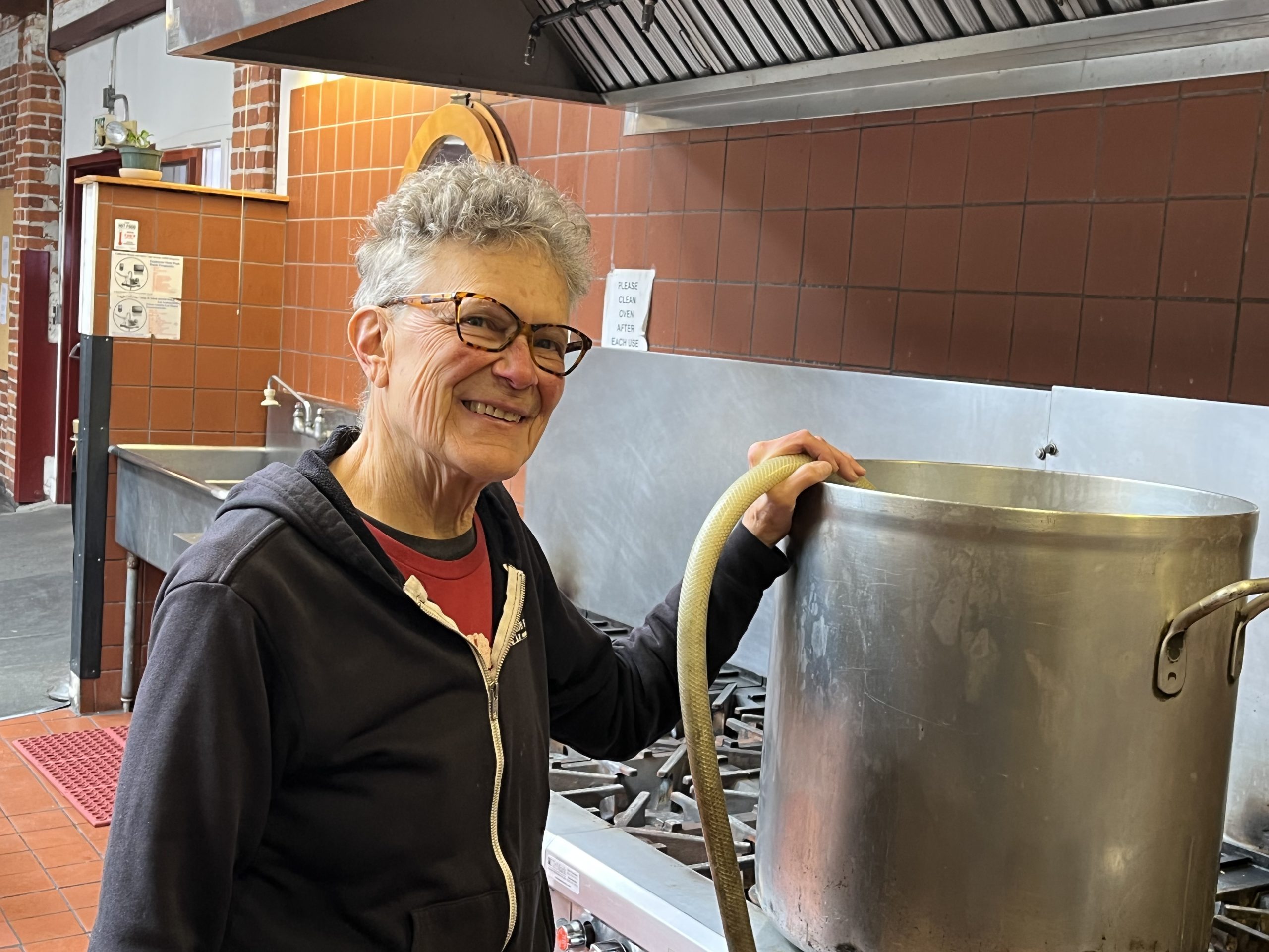Potrero Avenue 'collective' soup kitchen is the hostess with the mostest: Everything's free, no government paperwork or religion attached