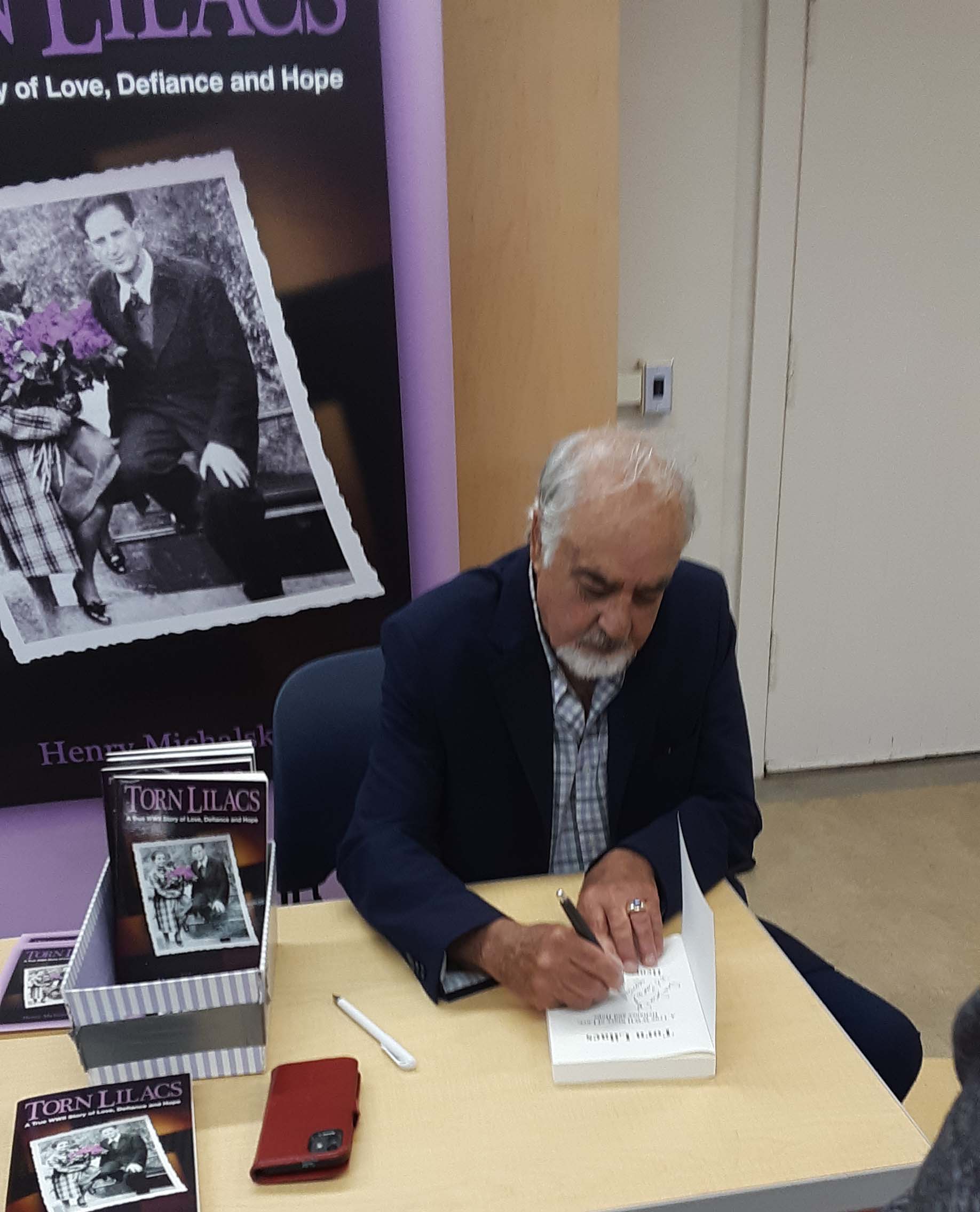 For teacher and author whose parents fled both Nazis and Russians during WWII, history is in his blood