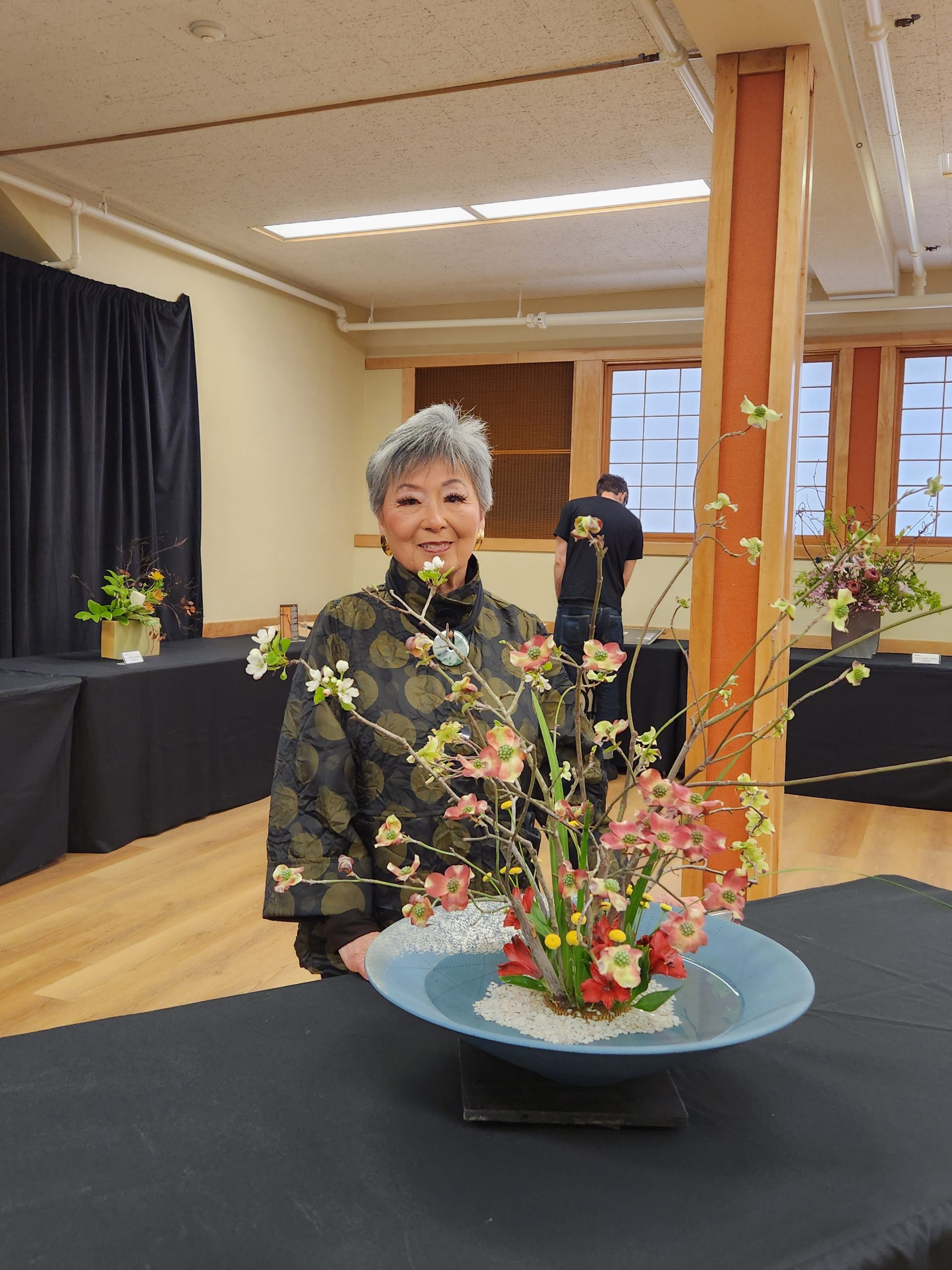 Ikebana expert explains that a flower is not always just a flower, a stem not just a supporting actor