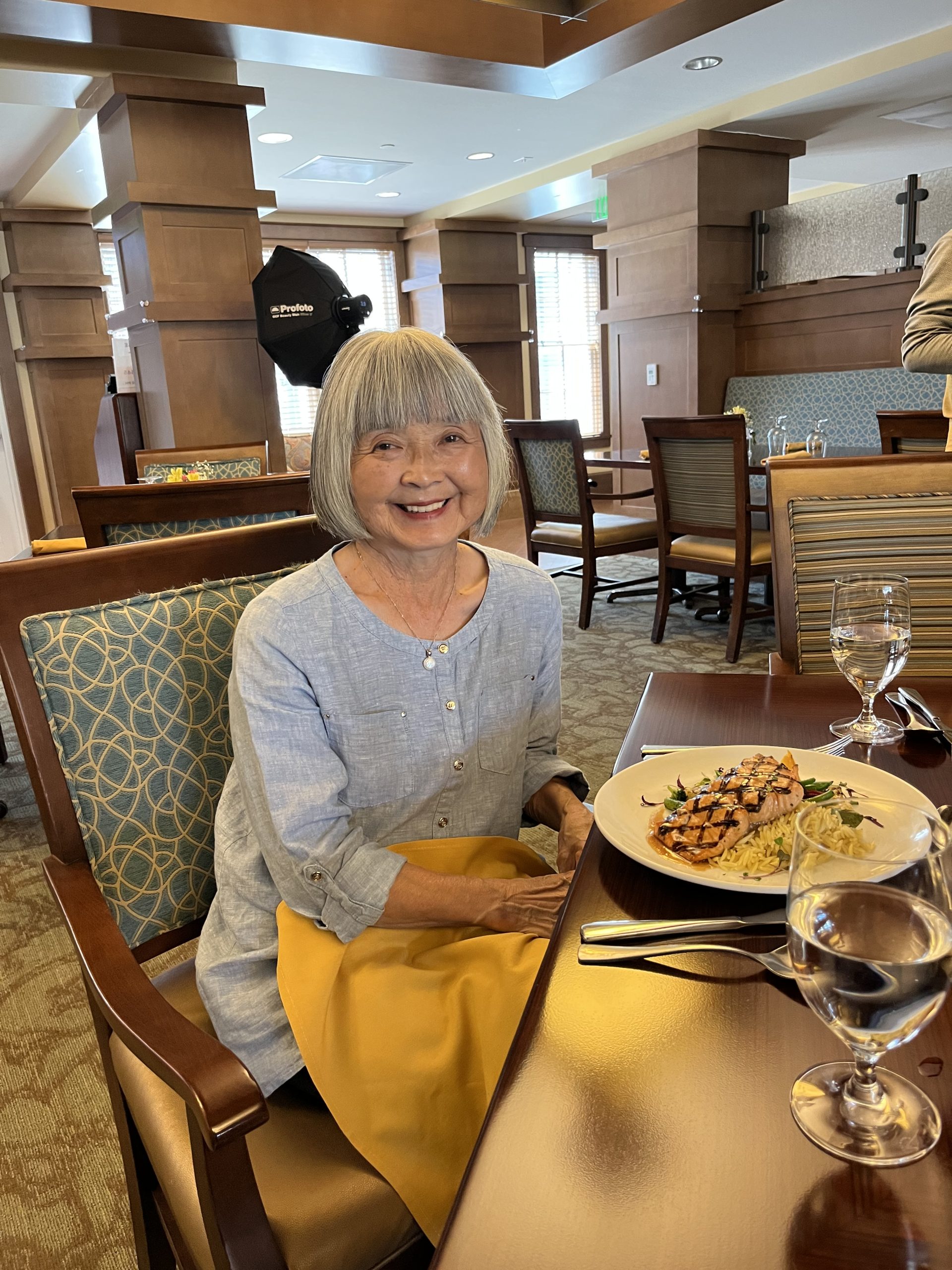 Growing need for senior models opens unexpected new career for retired executive assistant