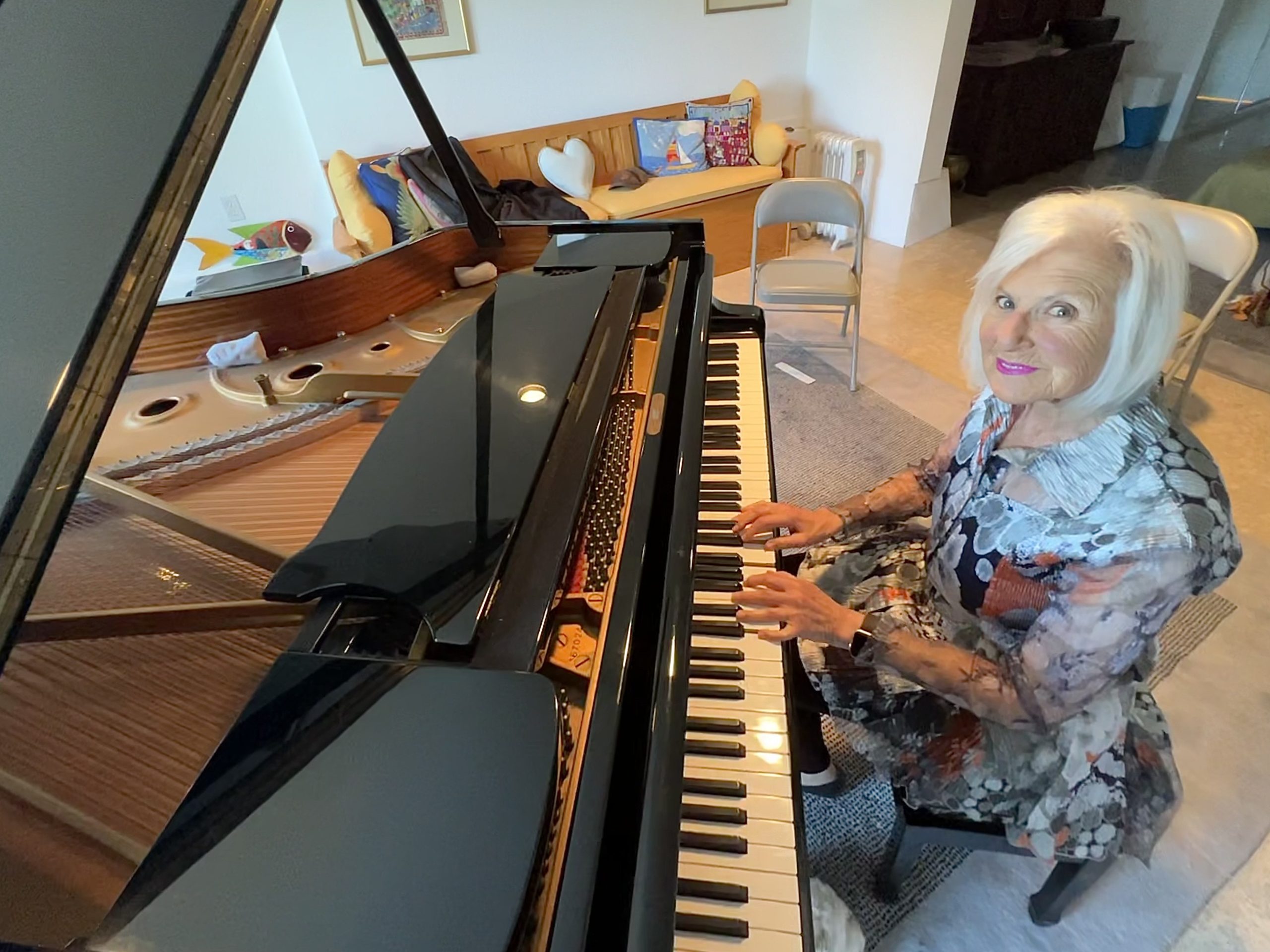 Concert pianist gets a surprise from the past: One of her own compositions, performed in 1980, pulled from university archives for publication