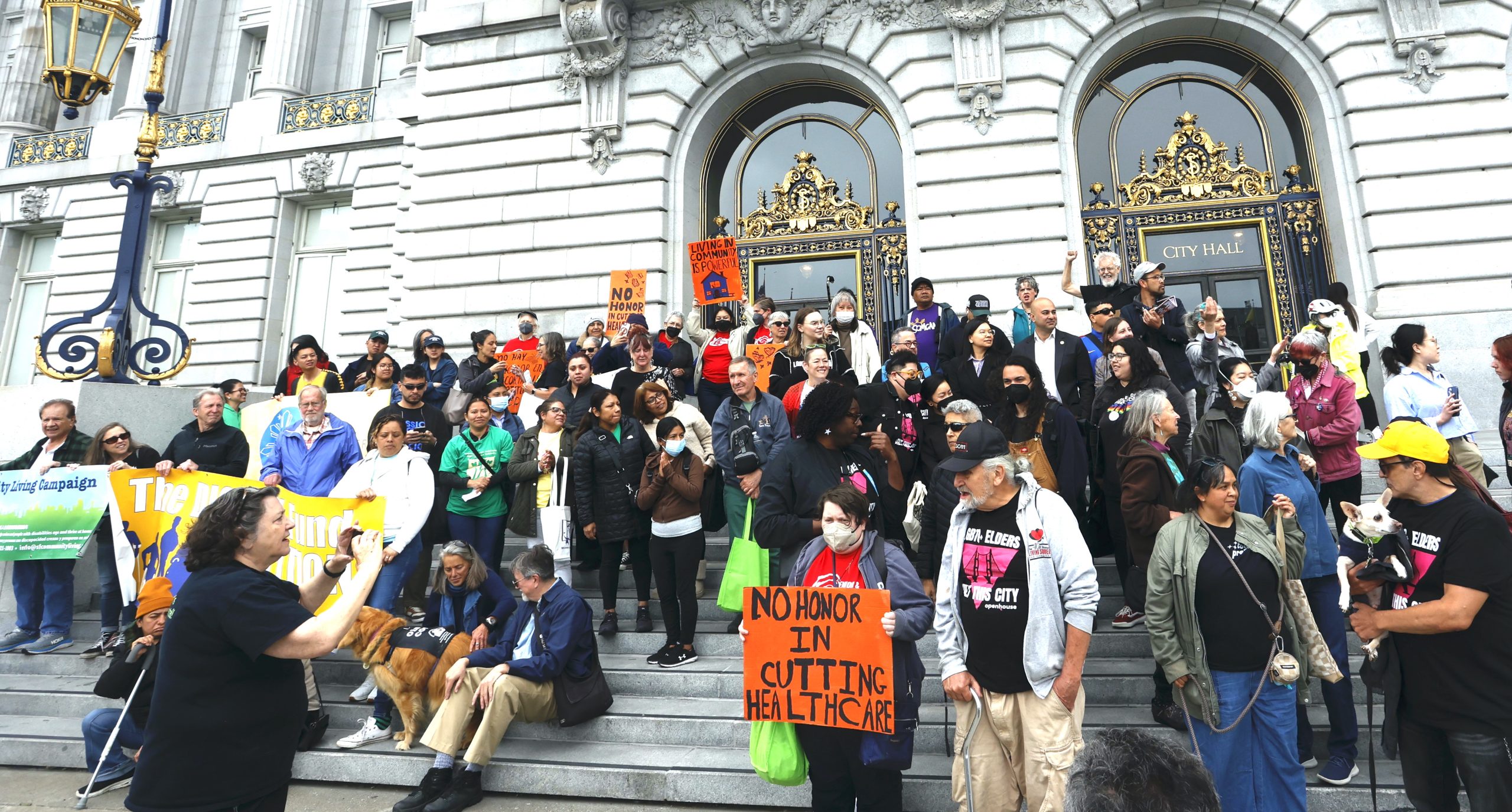 Seniors and people with disabilities fight down to the wire to save programs that serve them