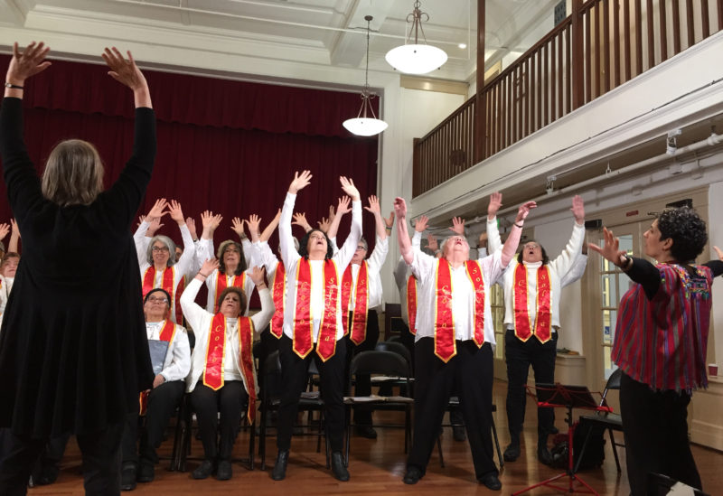 The Community of Voices Project created 12 new choirs.