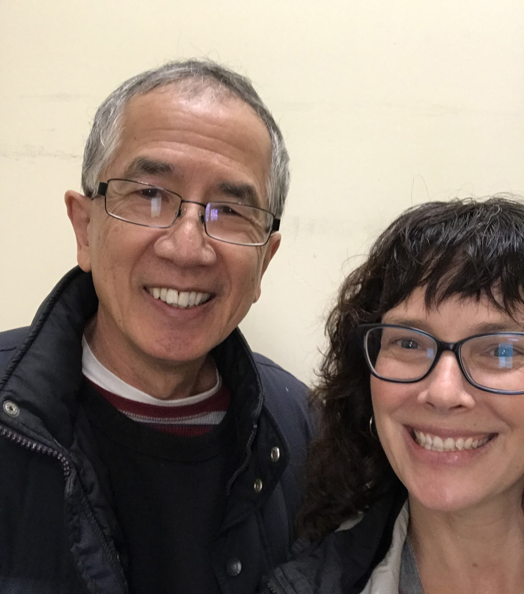 Harry Wong and Tiffany Hasker