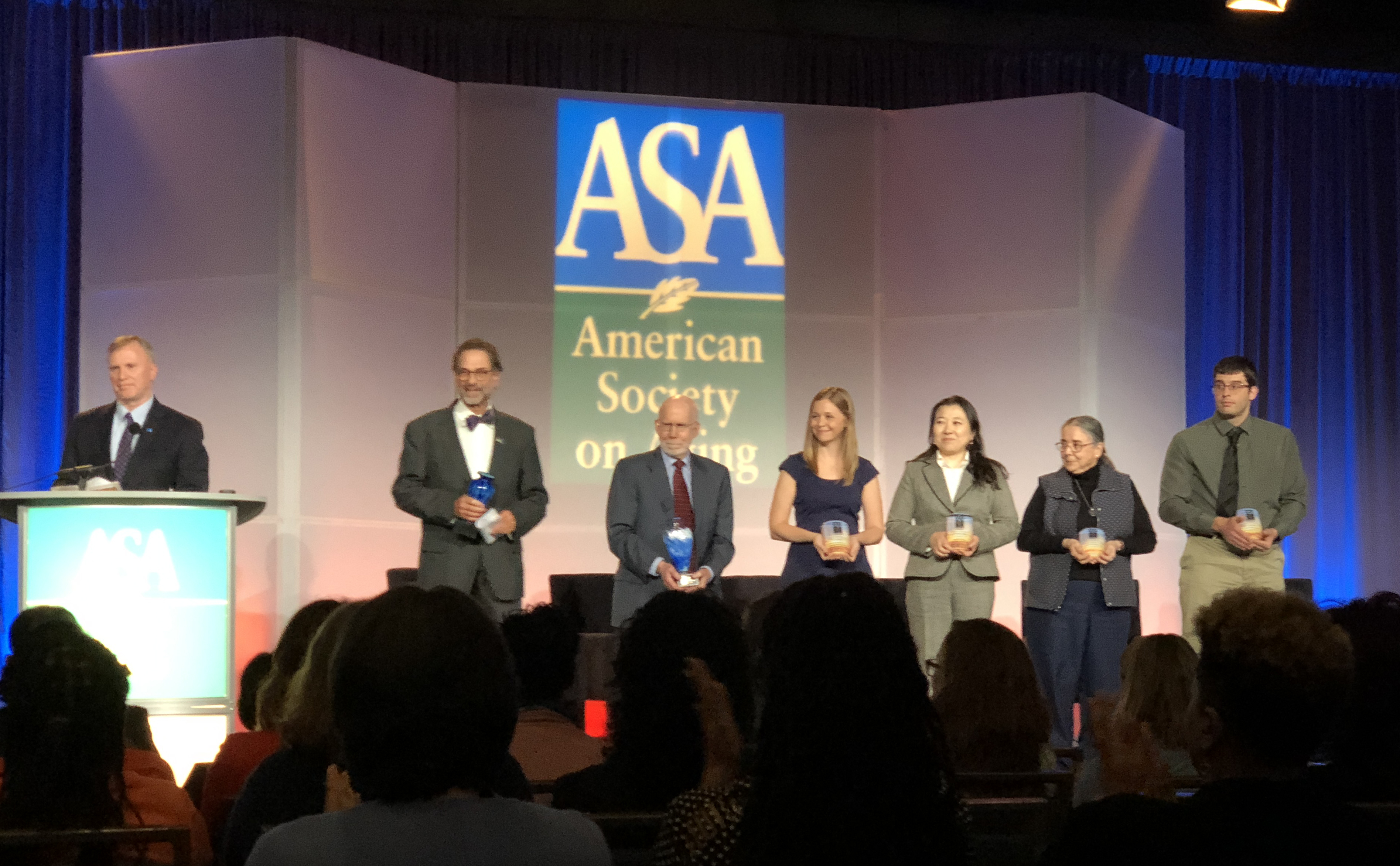 Covering the American Society on Aging Conference: Badge a symbol of belonging to this 'sea of humanity'