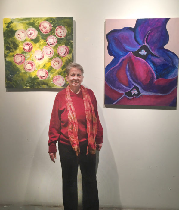 Lakshmi Karna is one of 38 residents in an artist's live-work building on Alabama Street. Most are over 50 and have lived there from 25 to 35 years.