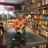 Jerry Ferraz performs at the Bird and Beckett book and record store in Glen Park.