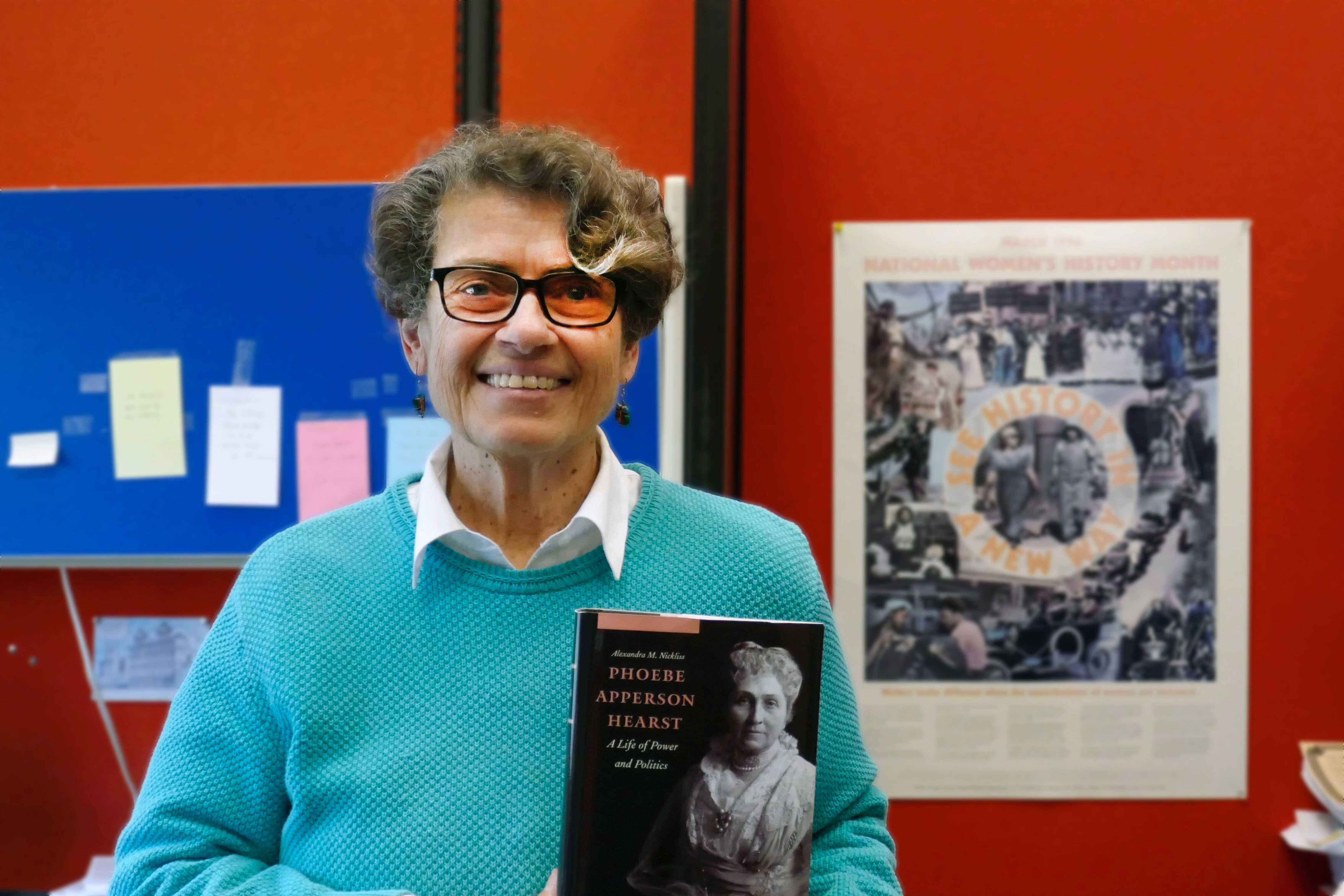 City College Professor Alexandra Nickliss. Photo by Jan Robbins.