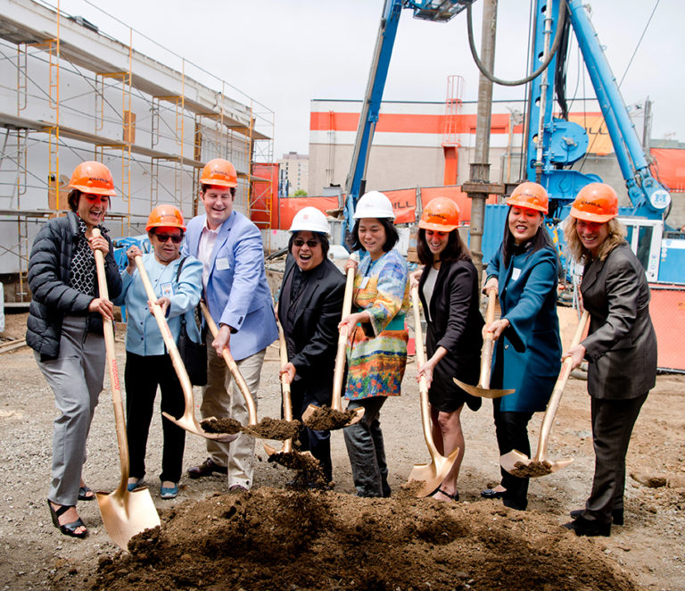 groundbreaking for new senior housing in the Mission District